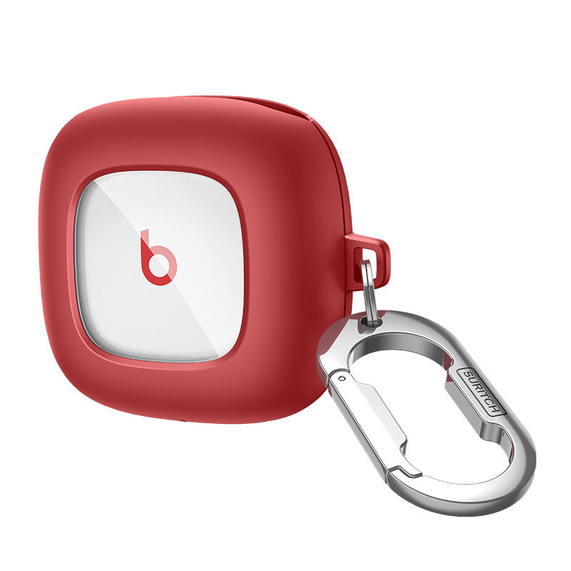 แฟชั่นCase สําหรับ Beats Fit Pro หูฟังสีทึบปกอ่อนพร้อมเชือกพิเศษ