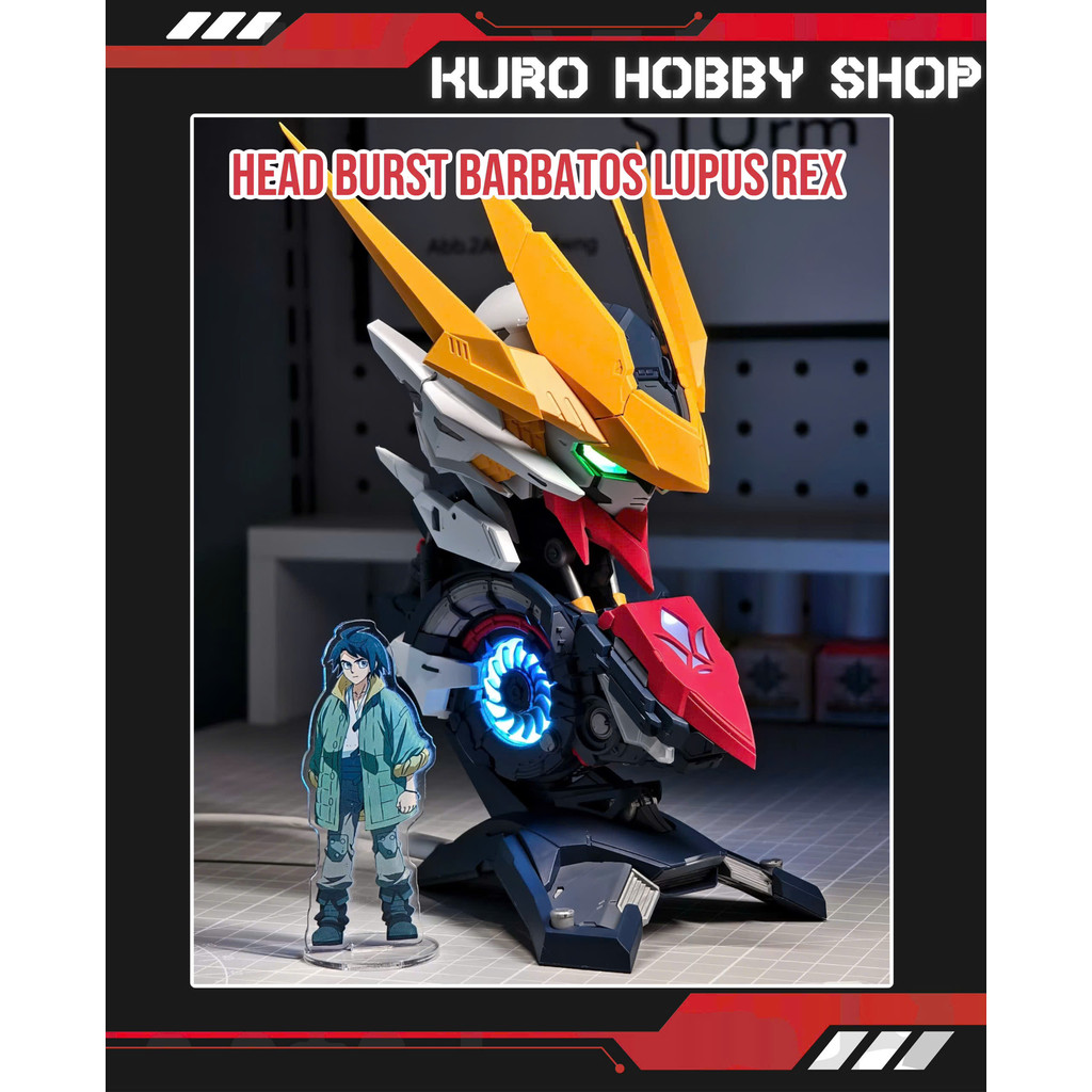 Bust 1/35 Gundam Barbatos Rex - โมเดลประกอบจีนพร้อมลําโพง