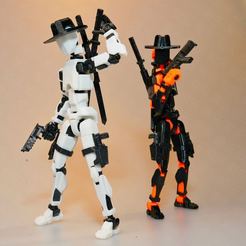 จัดส่งรวดเร็วLucky 13 Action Figure dummy 13 Action Figure t13 Action Figure