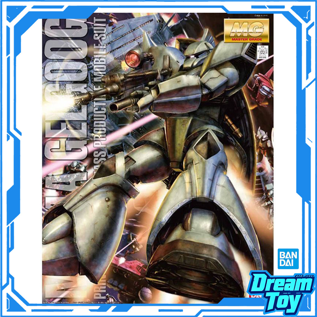 BANDAI MG MS-14A Gelgog Model Kit | Zeon Principity Mass-ผลิตชุดสูทมือถือ, Beam Rifle & Beam Saber A