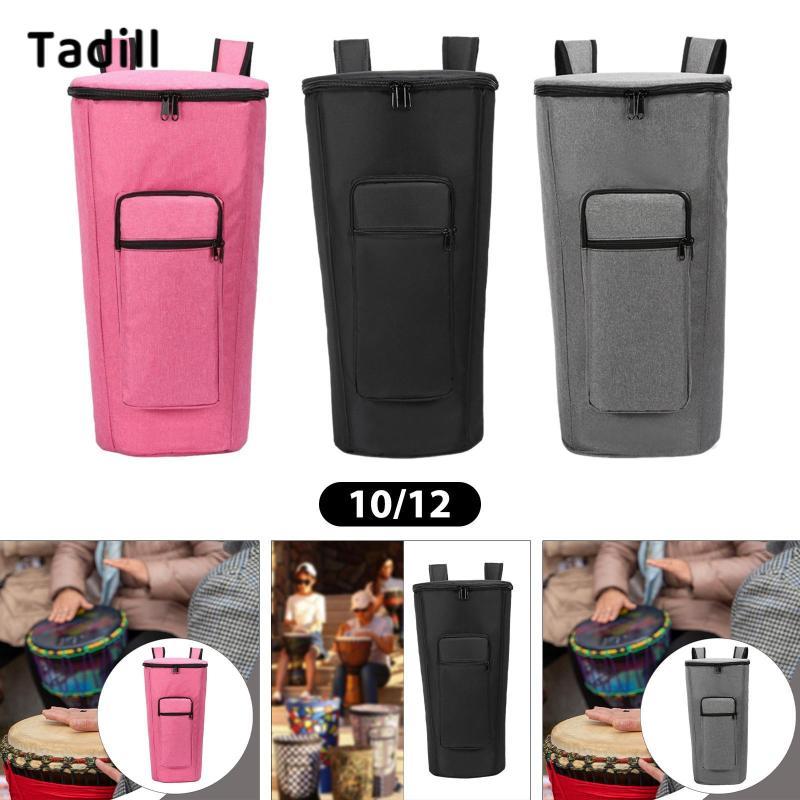 [negjsg] Djembe Drum Bag African Drum Carry Case Show with Shoulder Strap Dustproof Travel Carrying 