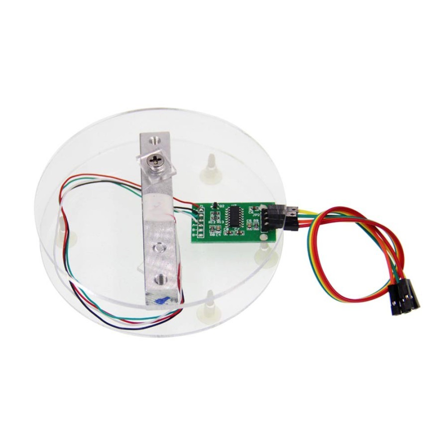 LOADCELL KIT - LOAD CELL MODULE HX711 + ACRYLIC 5KG, 10KG, 20KG [CE]
