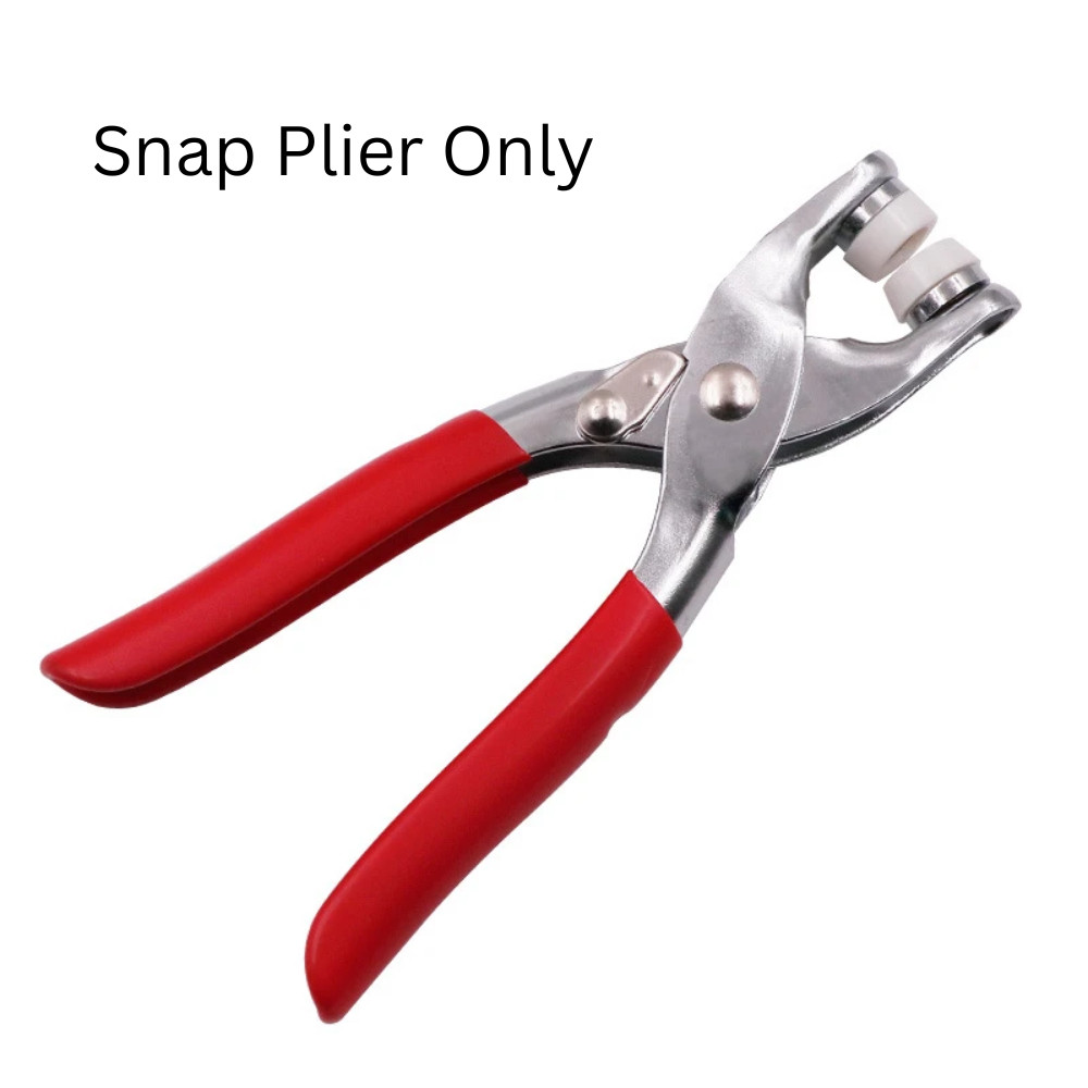 9.5 มม.Snap ปุ่ม Plier โลหะ Snap ปุ่มชุด Snap ปุ่ม Fastener DIY เครื่องมือเสื้อผ้า Snap Butang Jahit