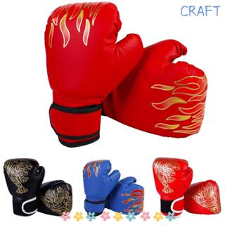 CRAFT Fighting Mitts นวมชกมวยระบายอากาศสำหรับแข่งขัน พร้อมระ…