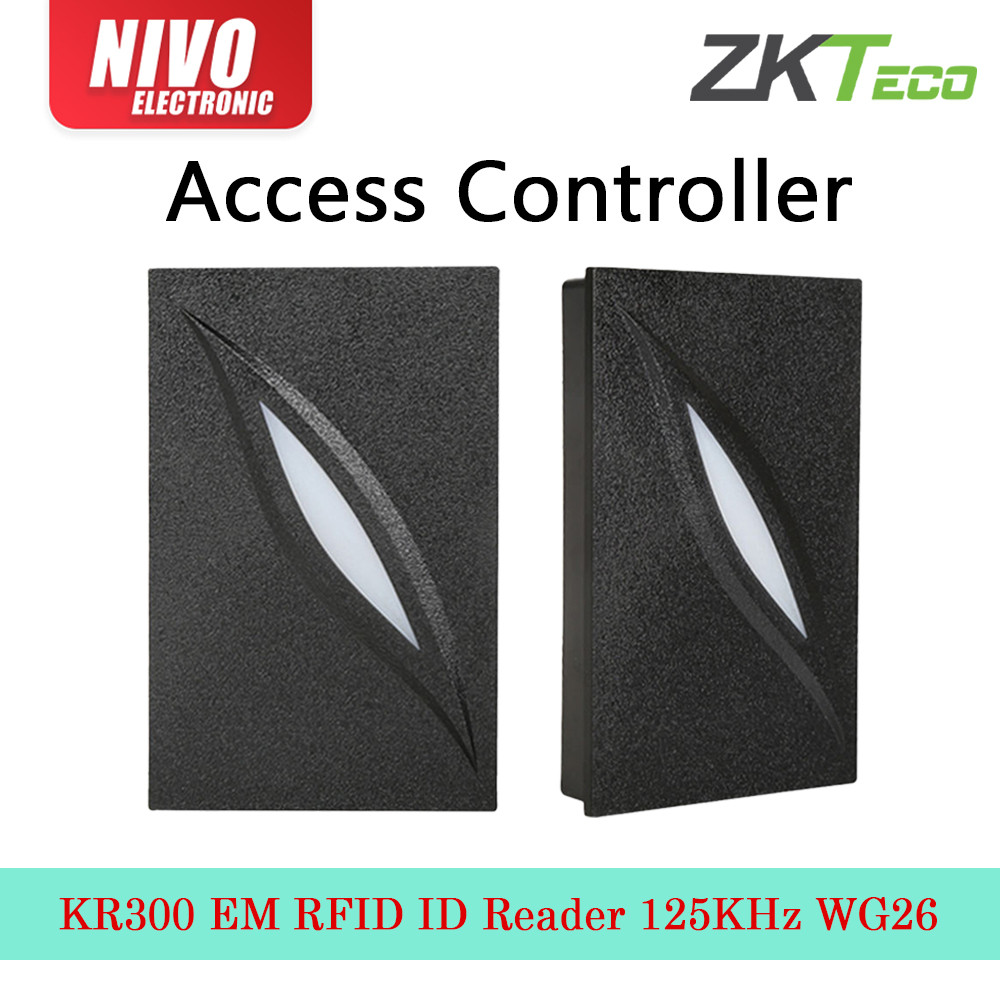 KR300 กันน้ําสมาร์ทประตูล็อค Access Control Proximity ความถี่คู่ 125kHz 13.56MHz Wiegand Card Reader
