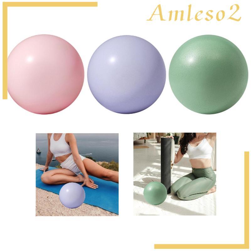 [Amleso2] พิลาทิสขนาดเล็ก Ball Core Ball ฟิตเนสหนาสําหรับเด็กผู้ใหญ่ Barre Ball BALANCE Ball ฟิตเนสล