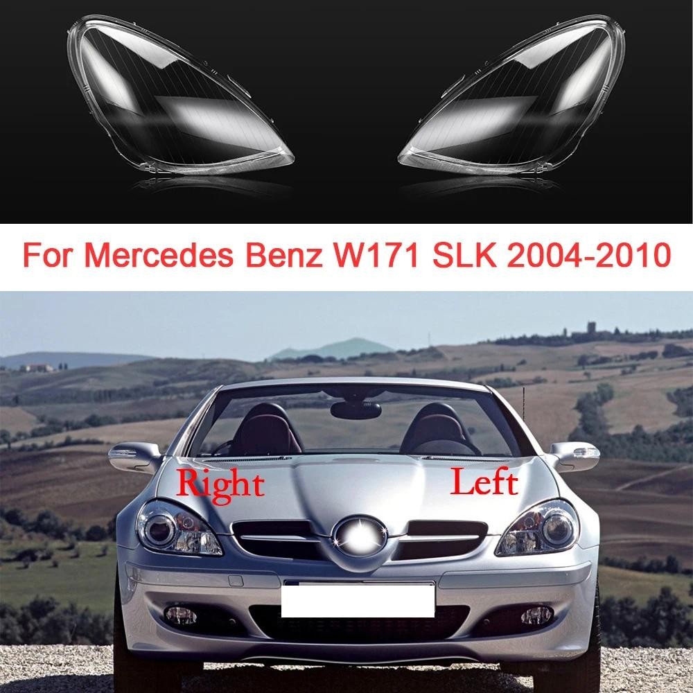 ไฟหน้ารถสําหรับ Mercedes Benz W171 SLK 2004 2005 2006 2007 2008 2009 2010 Clear โคมไฟเปลี่ยนรถอุปกรณ