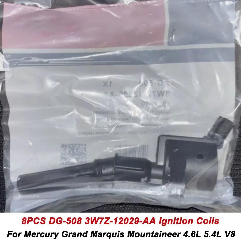 8 ชิ้นคอยล์จุดระเบิด DG508 DG-508 สําหรับ F150 Lincoln Mercury Grand Marquis Mountaineer 4.6L 5.4L 6