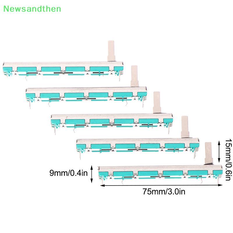 Newsandthen 5 ชิ้น 75 MM Double B10K Original B10KX2 Behringer Pot Mixer Fader Nice