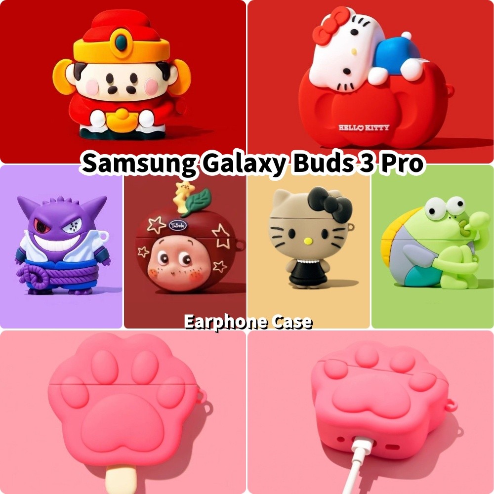 imamura สําหรับ Samsung Galaxy Buds 3 Pro Case Casing Soft Silicone Anime Cartoon หูฟัง Case Cover