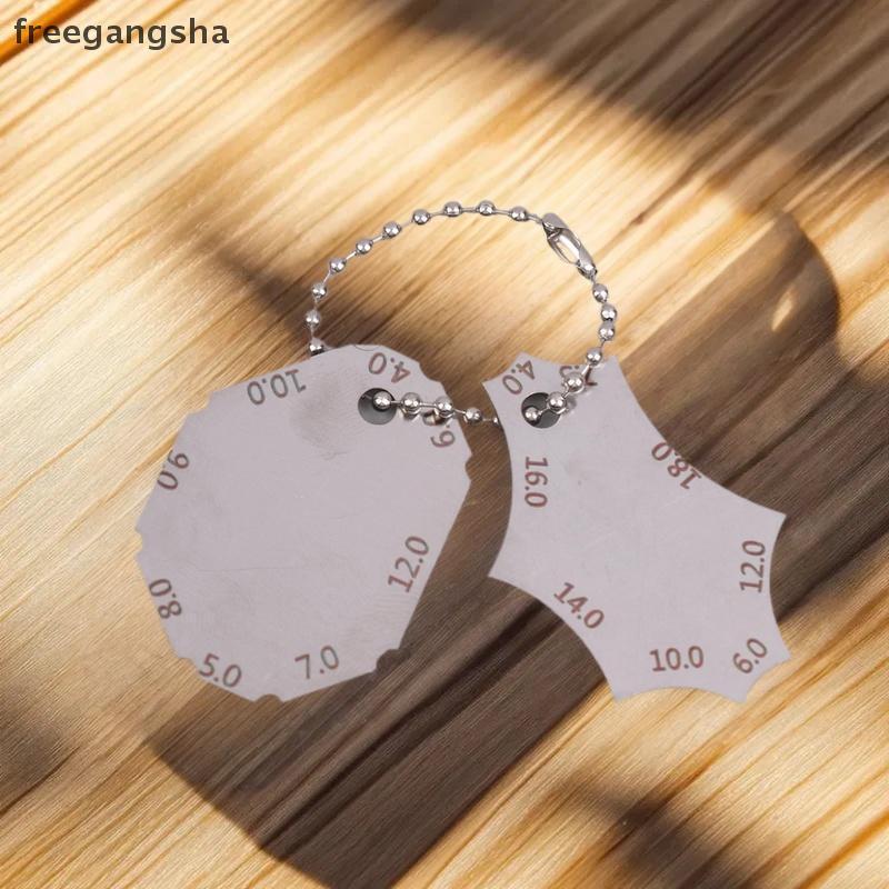 [FREG] ข้อต่อเชื่อมสองชิ้นวัด Fillet Weld เชื่อมคอความลึกขาความยาวเครื่องวัดไม้บรรทัดเครื่องเชื่อมเค