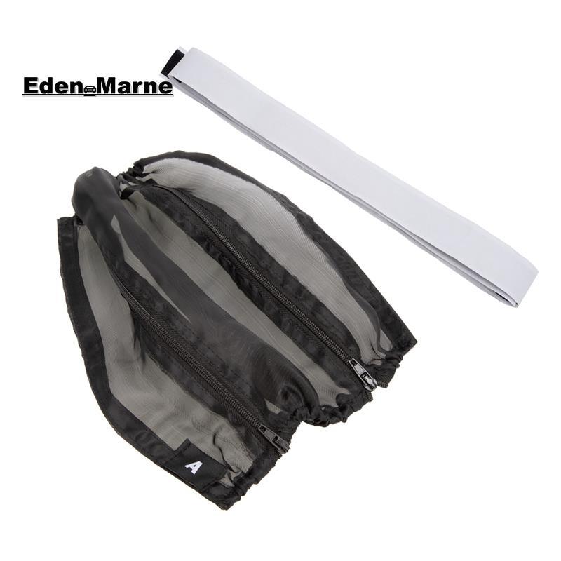 [Eden_Marner]Zipper-Type Nylon Mesh Cover Chassis Dust Water Proof Net Cover Protection for TT-01 TT