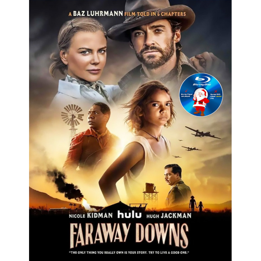 E-BLURAY TV SERIES Faraway Downs (2023) Hugh Jackman Nicole Kidman Brandon Waters