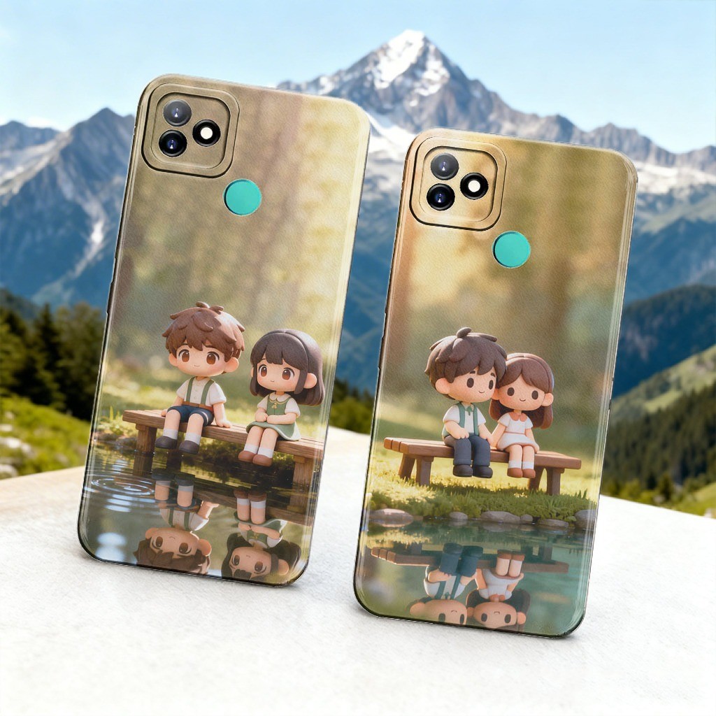 SGR33 - Softcase Hp เข้ากันได้กับ Itel Vision 1 Plus ล่าสุด - เคสซิลิโคนโทรศัพท์ปลอกยืดหยุ่น SUGARCA