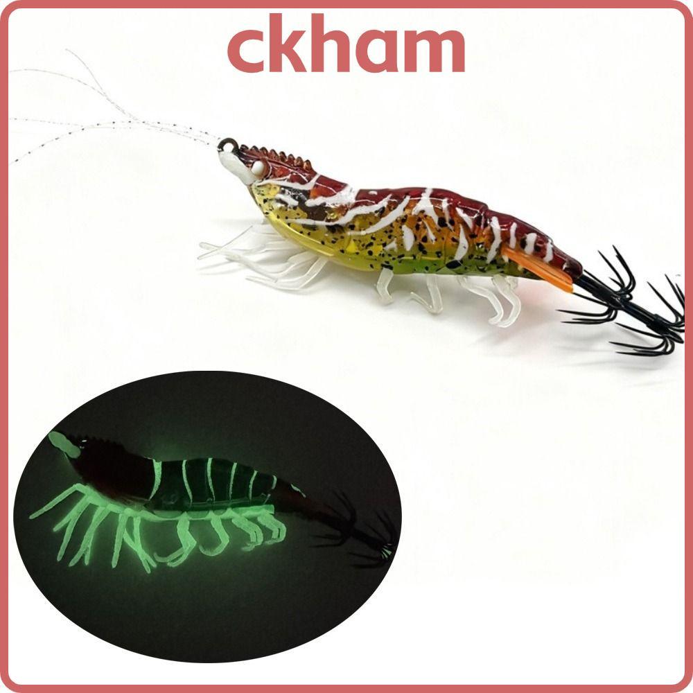 CKHAM เหยื่อล่อปลาหมึก ขนาด 80mm น้ำหนัก 6.6g ล่อปลาแบบจมช้า ดีไซน์ลายไม้มันเงา สำหรับตกปลาหมึกและปลาชนิดอื่นๆ