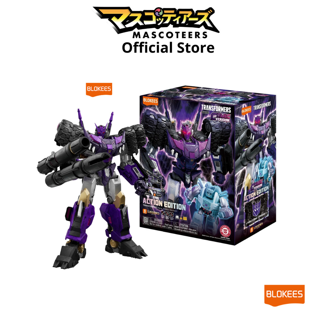 Blokees Figures - Transformers 71174 - Action Edition 05 - IDW - Tarn (20cm) (Model Kit-Luminous Eyes）
