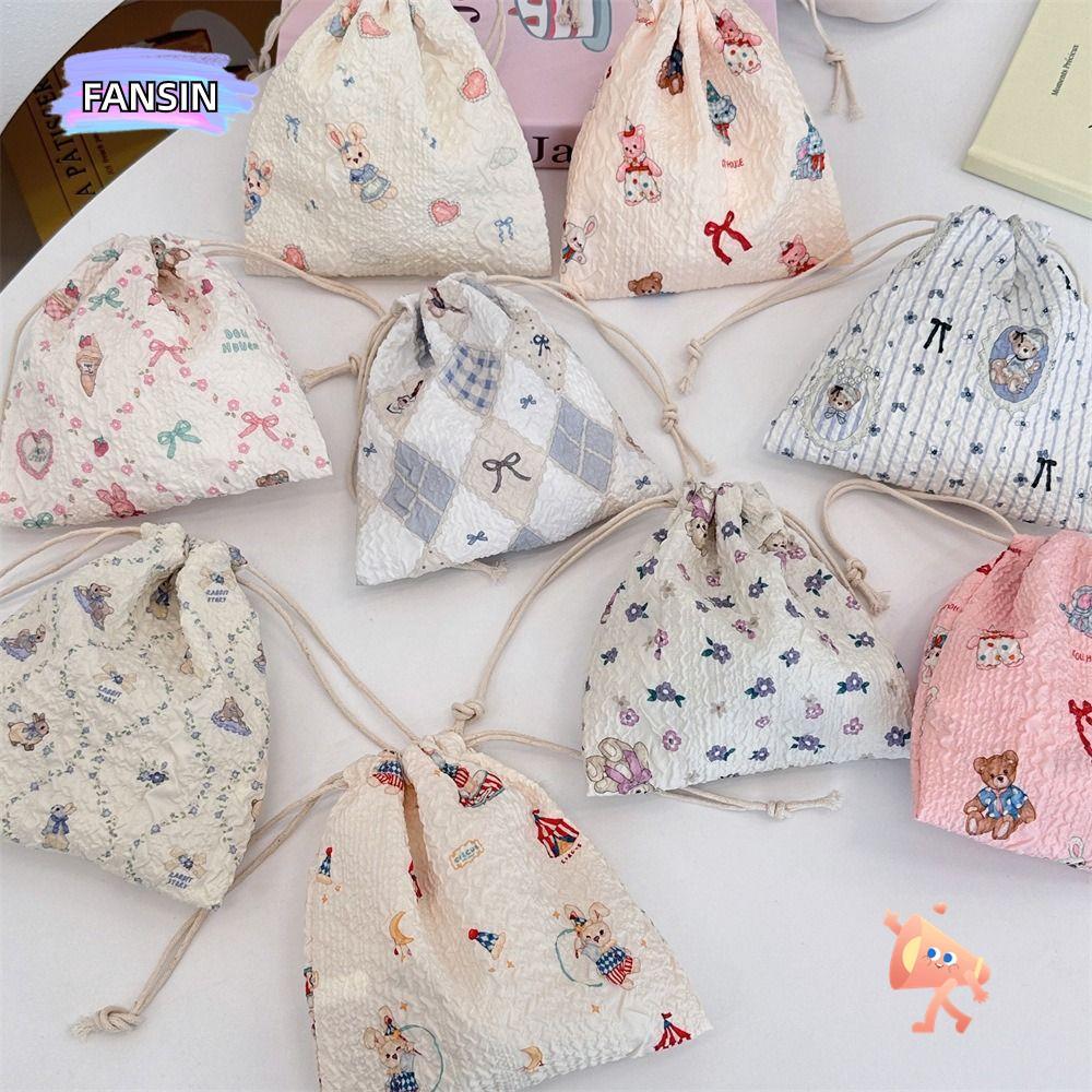 FANSIN Drawstring Pocket, DIY Anti Dust Gift Bag, Creative Large Capacity Fabric Multifunctional Pac