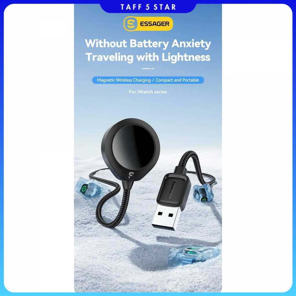ESSAGER Charger Apple Watch แท่นชาร์จไร้สายแบบแม่เหล็ก 2.5W 1M - ES-WC14