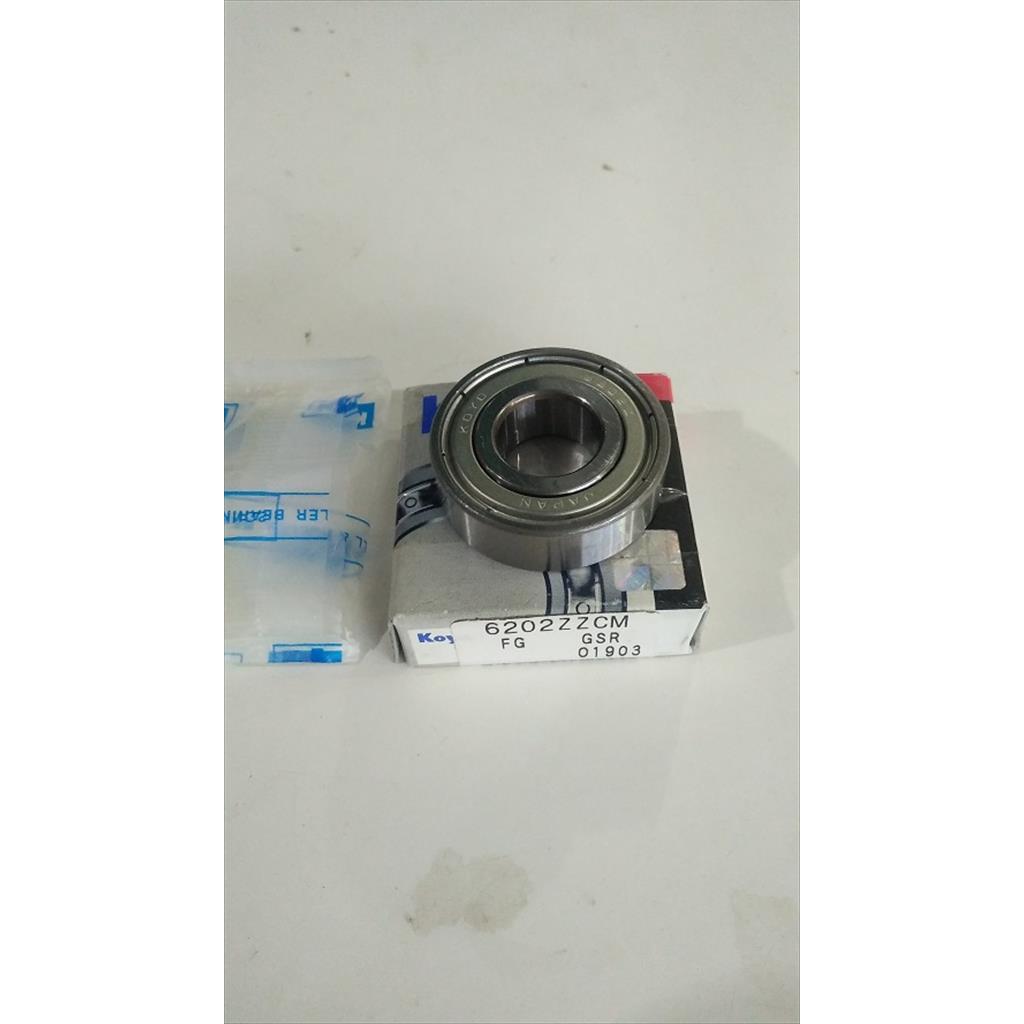 แบริ่ง Laher 6202 ZZCM เหล็ก Koyo ของแท้จากญี่ปุ่น