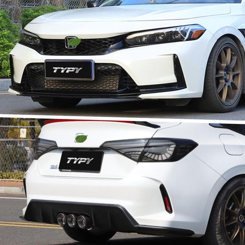 ชุดแต่ง Civic Gen11 Type-R TR กันชนหน้า-หลัง กระจังหน้า ท่อไอเสีย ไฟวิ่งวัน