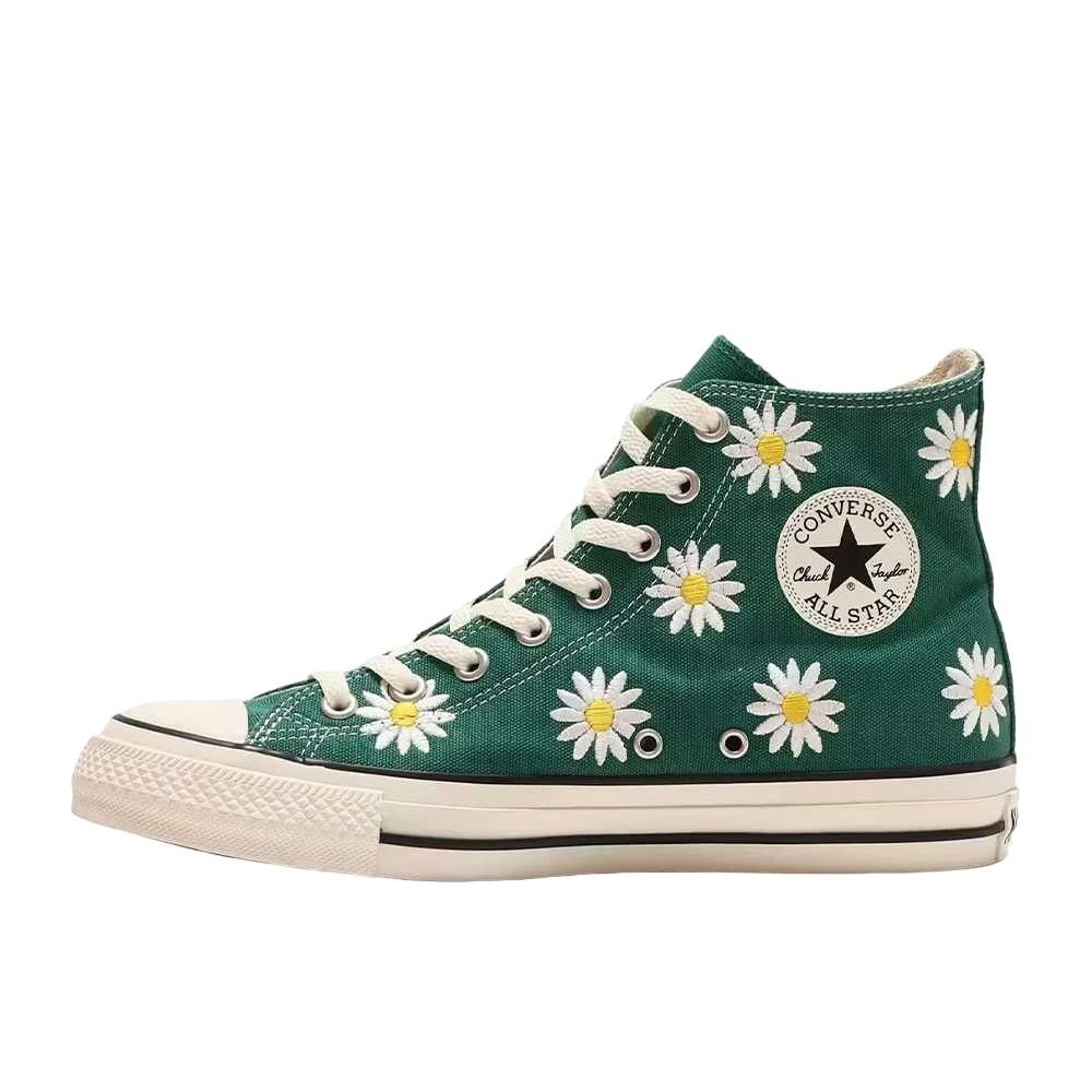 Converse All Star Daisyflower Hi Spring Green Unused