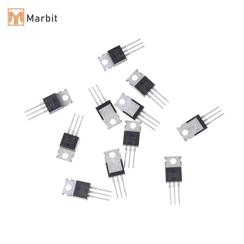 Marbit 10pcs 55V 49A IRFZ44N IRFZ44 Power ทรานซิสเตอร์ MOSFET N-Channel null