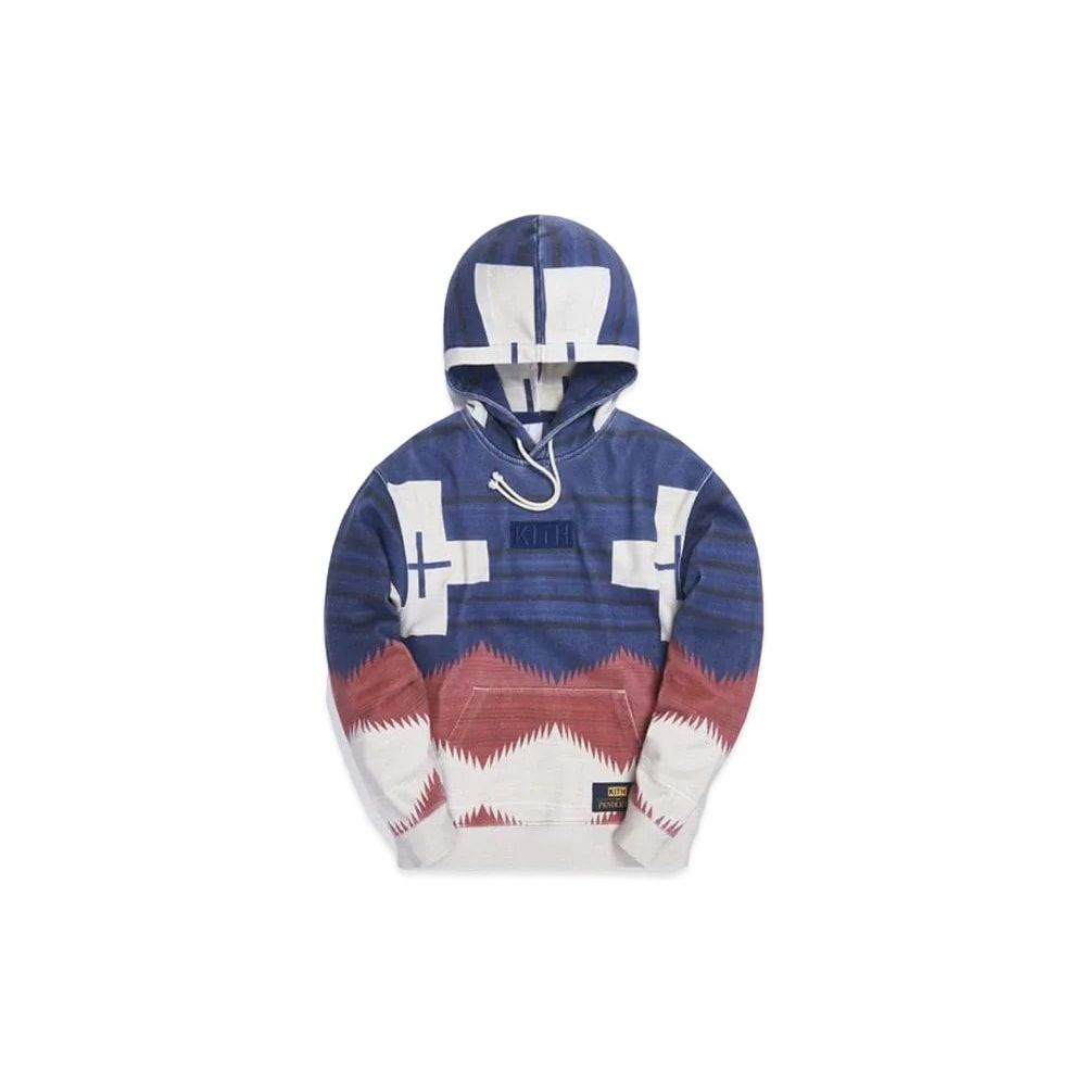 KITH Pendleton Wyeth Trail Williams III Hoodie Navy Unused