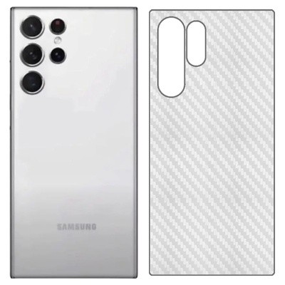 ฟิล์มหลัง Samsung S22 S22Plus S22Ultra ฟิล์มหลังลายเคฟล่า กันน้ำกันเหงื่อ กันรอยขีดข่วน