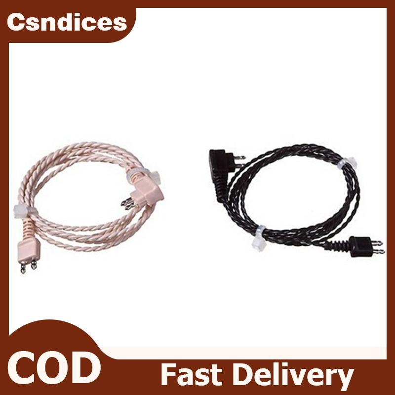 Csndices สายเคเบิล 2pin มาตรฐาน 1 ชิ้นสําหรับเครื่องช่วยฟังสายไฟ TH