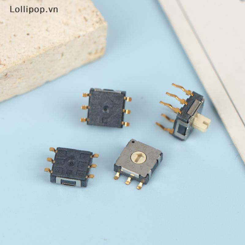 [SEY] 2 ชิ้น Mini Encoder Rotary Encoder สวิทช์ BCD8421 Multi Gear Band Knob Switch SMD Band Switch 