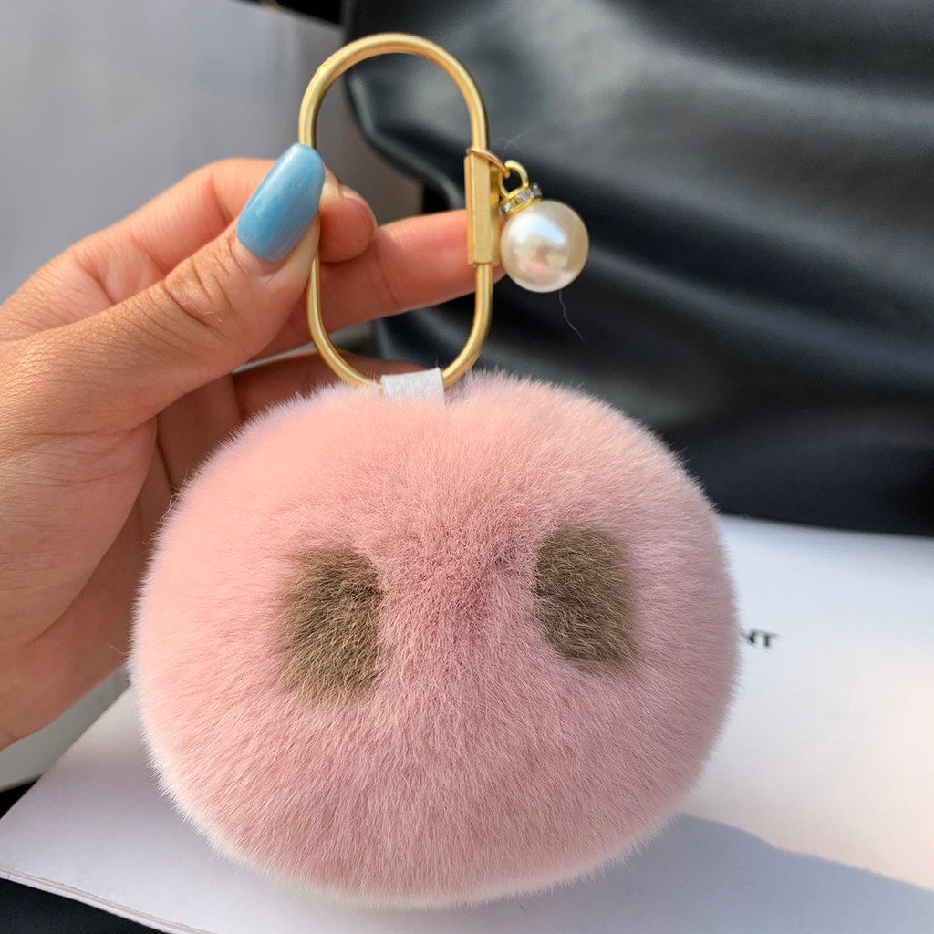 ของที่ระลึก พวงกุญแจ tanuki พวงกุญแจรถตุ๊กตาขนหมู