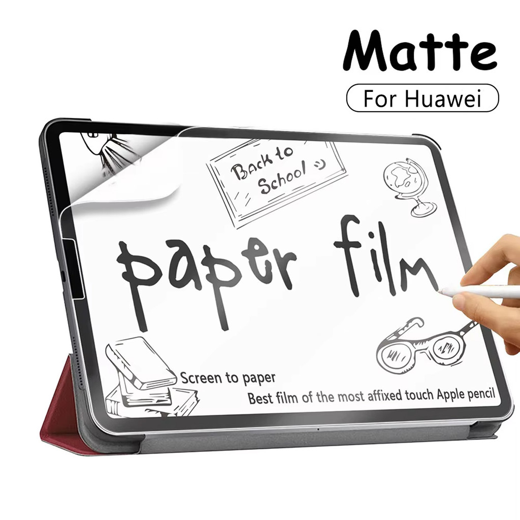 ฟิล์มกันรอยหน้าจอ แบบกระดาษ ผิวด้าน สําหรับ Huawei Matepad 11.5 2023 11.5S SE 11 Xiaomi pad 6pro