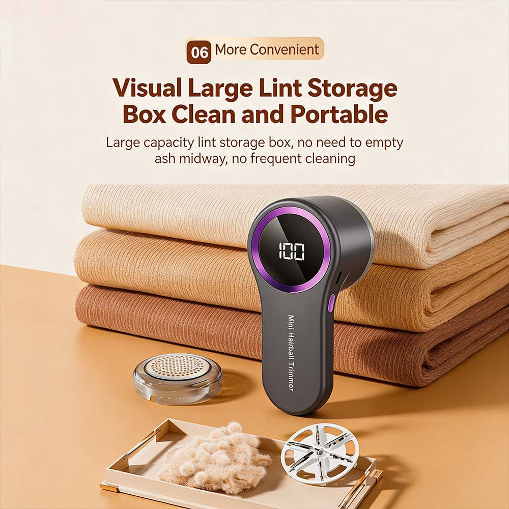 High Quality Digital Lint Remover Hair Balls Shaver Fabric Remove Trimmer USB Wireless Rechargeable 
