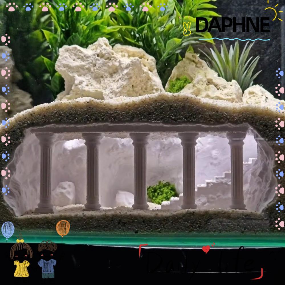 DAPHNE Aquascaping Decor, Hiding House Printing Fish Tank Cave, Safe Cave Shape Cave Fish Hideout Aq