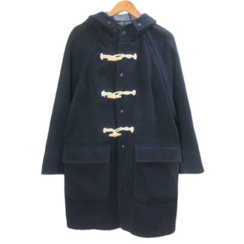 Beams Coat Duffle Navy Direct from Japan Secondhand