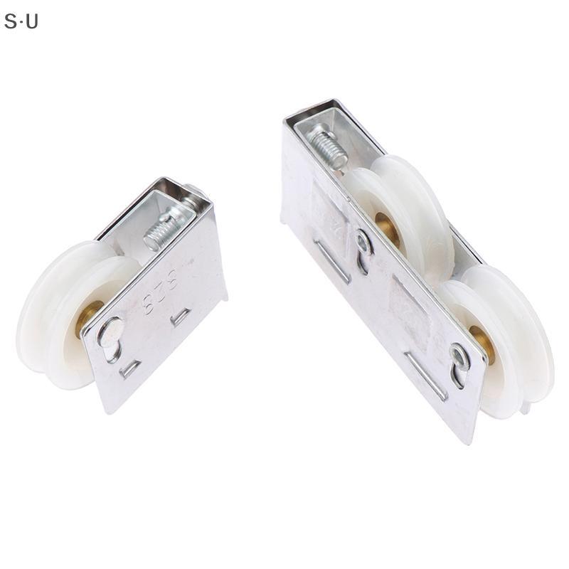 [S · U] 1ชุดมู่เล่ย์หน้าต่างชนิด828ชนิดลูกกลิ้งประตูบานเลื่อนพร้อมสกรู th