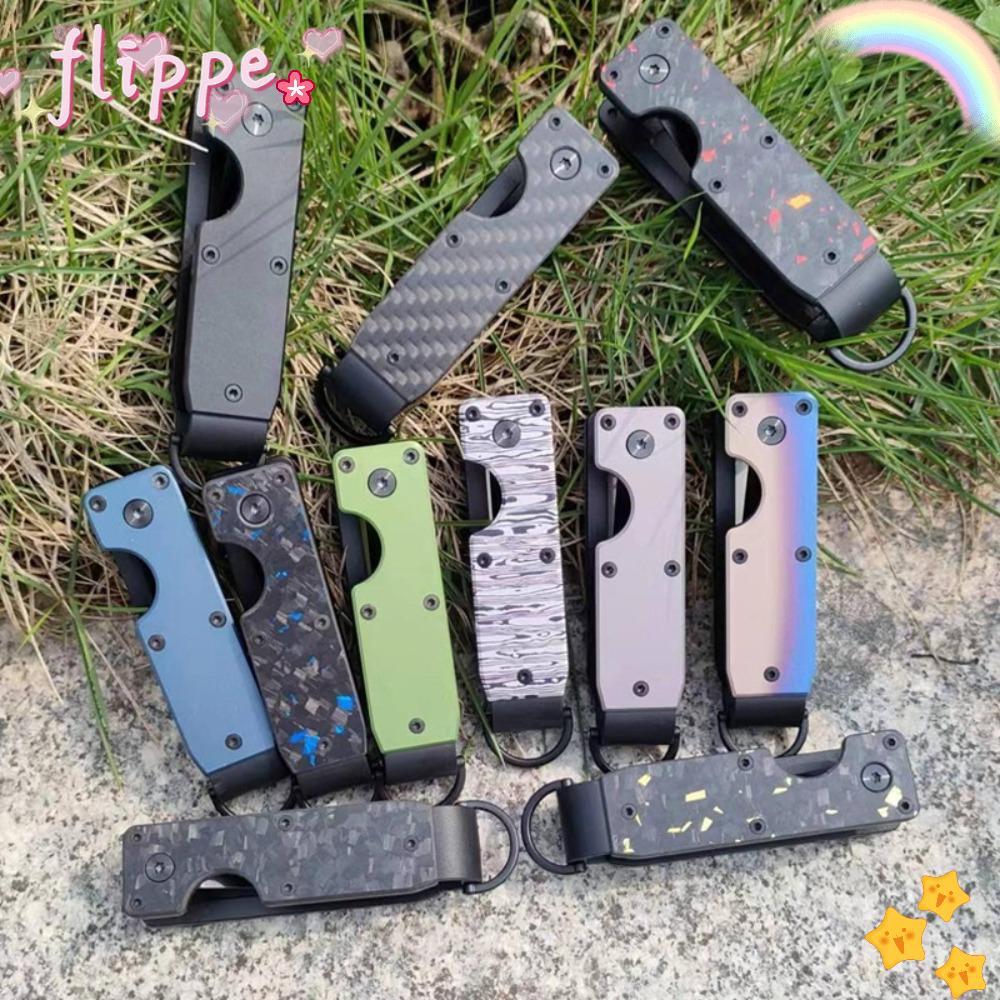 FIPE Key Organizer โลหะพร้อมไขควง Key Holder, Smart Holds 2-6 Keys Minimalist Keys Bag สําหรับคีย์ L