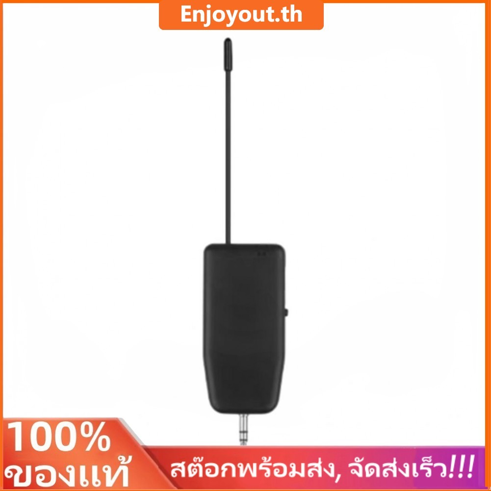 Enjoyout-TH ไมโครโฟนไร้สาย 2.4G พร้อมลดเสียงรบกวนมินิมือถือแบบคล้องคอไมค์สำหรับการสอนคาราโอเกะสตรีมม