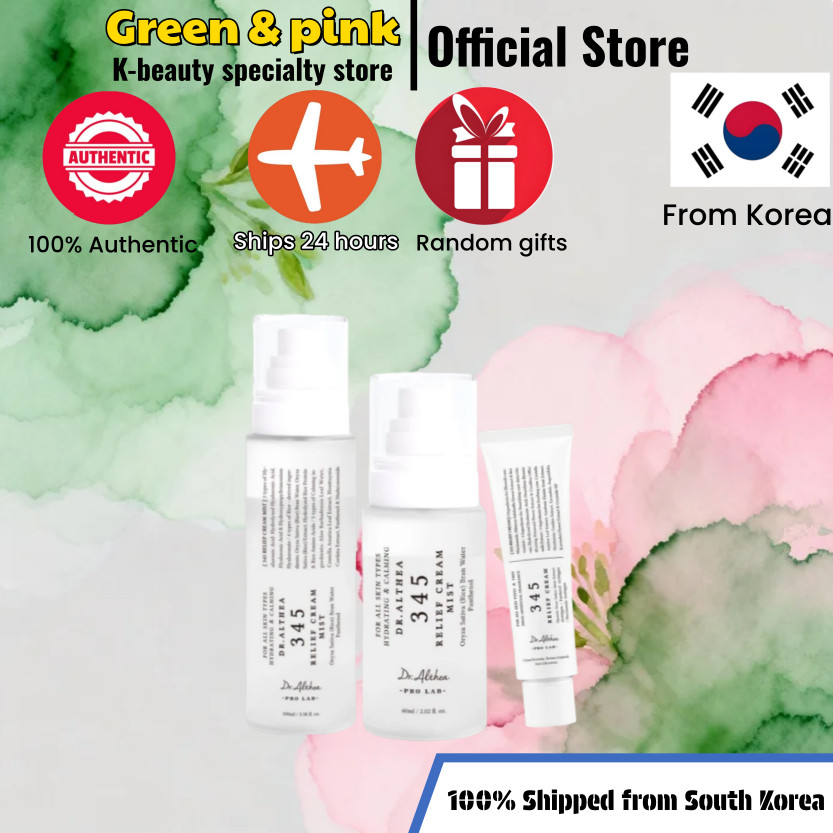 [Dr.Althea] 345 Relief Cream 50ml/345 Relief Cream Mist 60ml 345 Relief Cream Mist 100ml