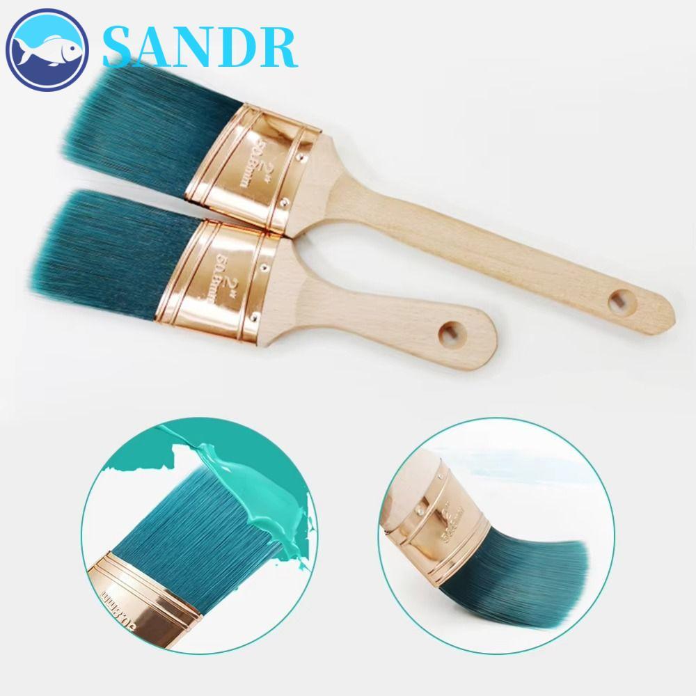 แปรงทาสี SANDR แปรง Fewer ขนาด 2 นิ้ว แปรงขนแปรงนุ่ม ทําความสะอาดง่าย เส้นใยเคมี เครื่องแบบ Applicat