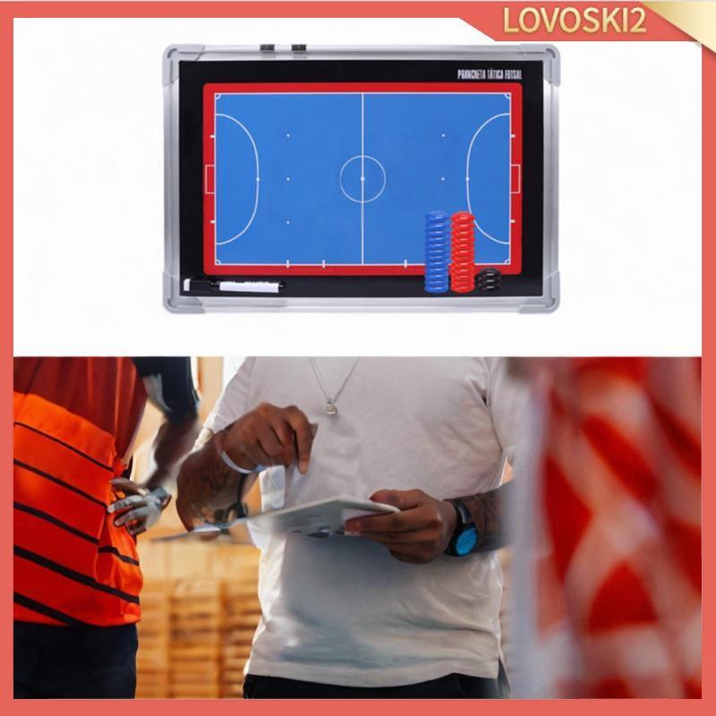 [Lovoski2] Football Coaching Board แบบพกพา Gidance Training Tool อลูมิเนียมอัลลอยด์ Coaches Board Fo