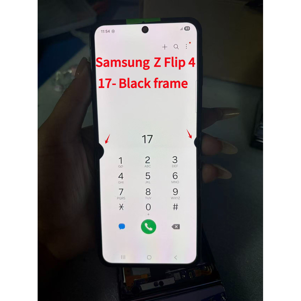 สําหรับ Samsung Z Flip4 จอแสดงผล LCD Touch Screen Assembly สําหรับ z flip4 SM-F721U F721B F721