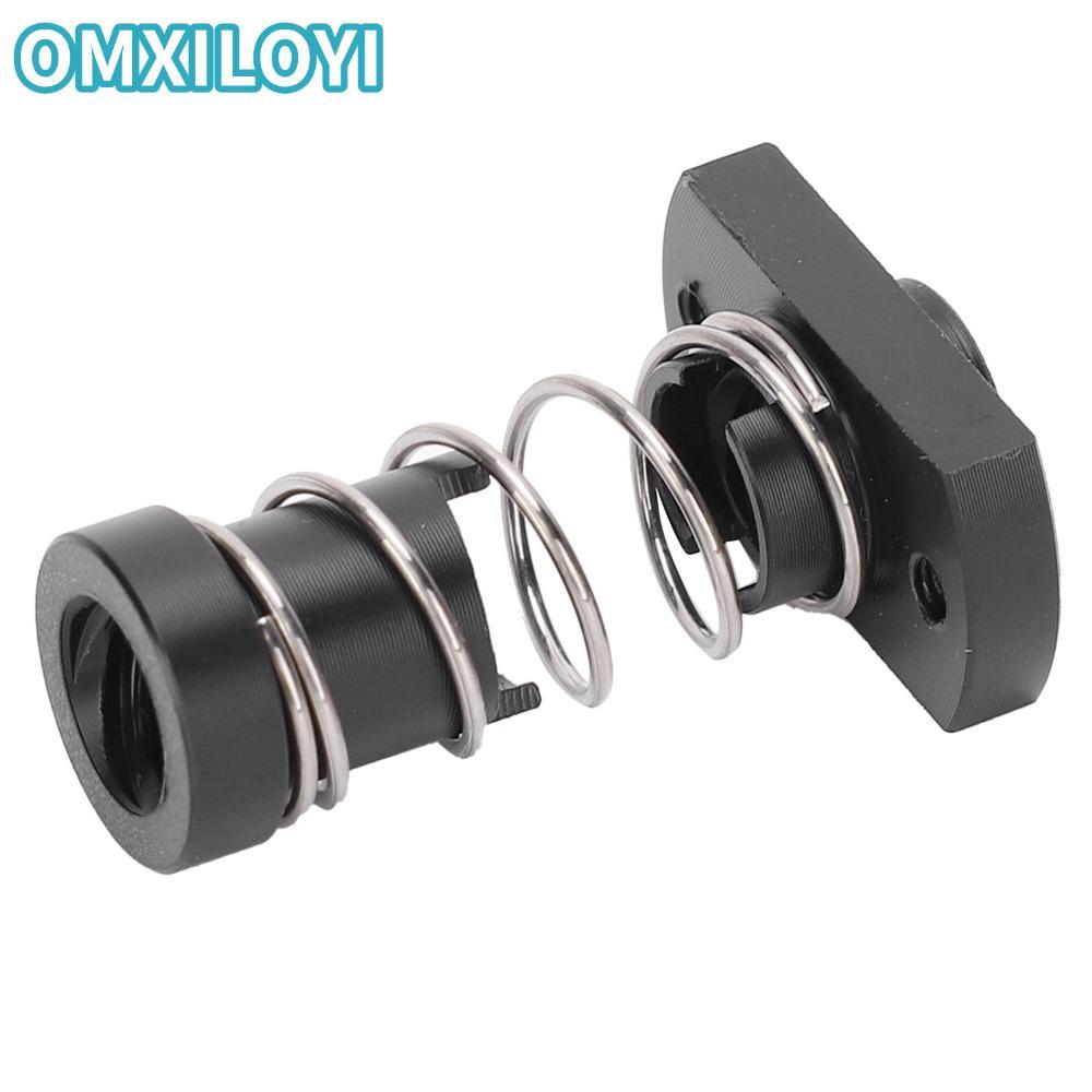 OMXILOYI 2PCS Anti Backlash Nut, T8 / Tr8x2 / Tr8x8 4 Start T8 POM Nut, ลด Gap 2 มม.Pitch / 8 มม.สีด
