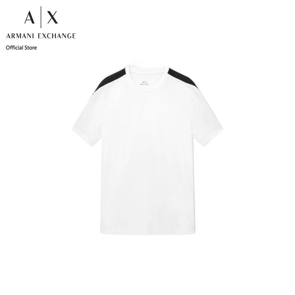 Armani Exchange เสื้อยืดผู้ชาย รุ่น XM001283-AF10361-U0009 - สีออฟไวท์