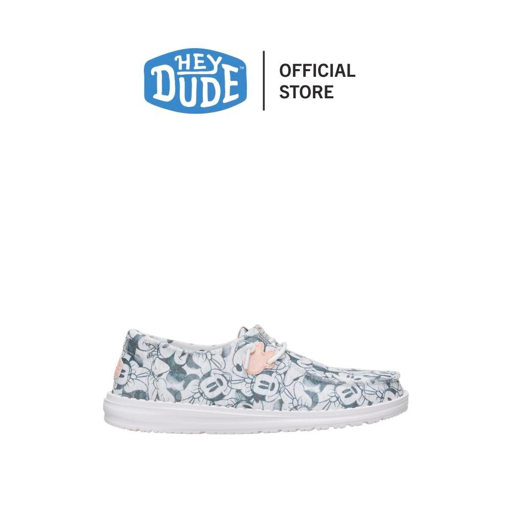 HEYDUDE รองเท้าลำลองผู้หญิง WENDY MINNIE MOUSE PRINT รุ่น 44856-1HK - GREY MULTI