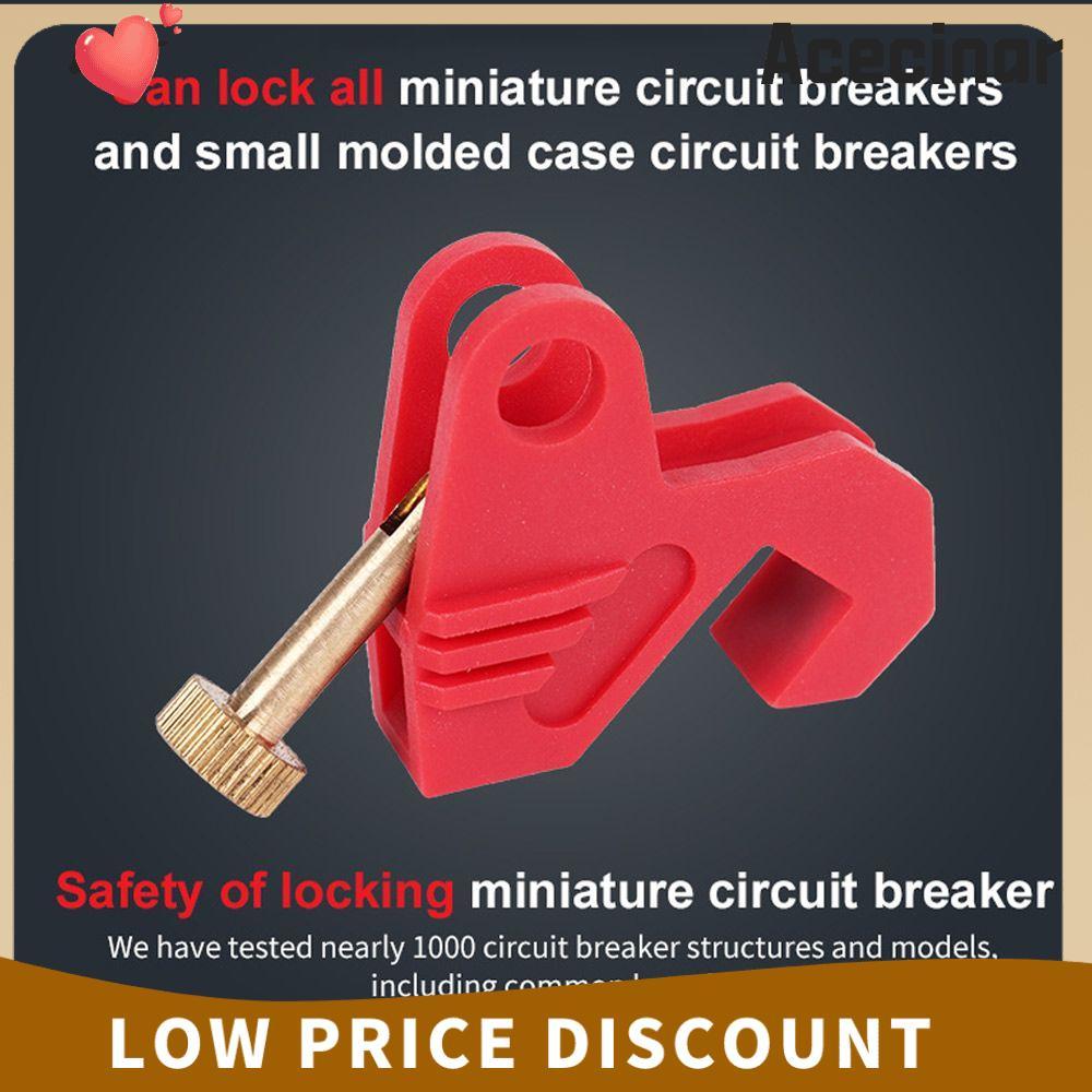 ACECINAR Lockout Copper Portable MCB Circuit Breaker Lockout