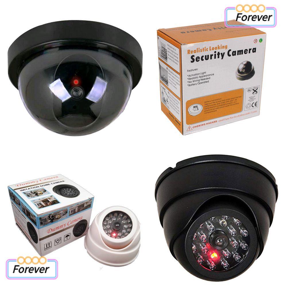 FOREVER Dummy Camera Dome การจําลองคําเตือนไฟกระพริบ LED