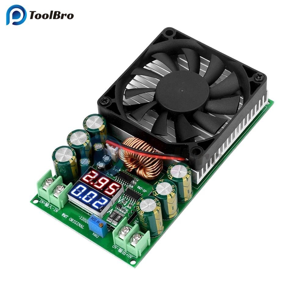 DC-DC 600W โมดูล Buck ปรับกําลังสูง 120V100V96V84V พร้อมจอแสดงผลแรงดันไฟฟ้าจอแสดงผล LED พลังงานแสงอาทิตย์แหล่งจ่ายไฟไดร์เวอร์