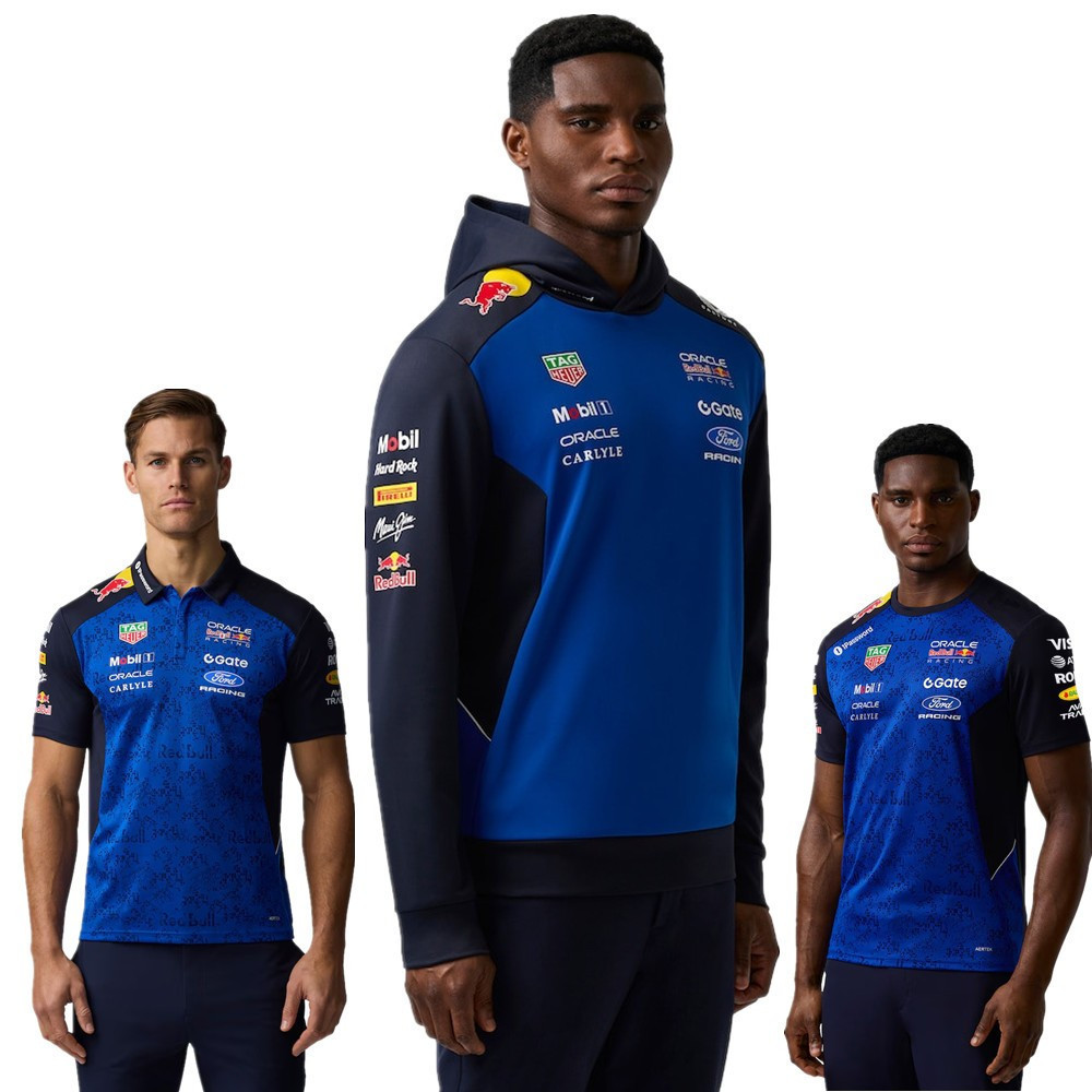 Oracle Red Bull Racing F1 2026 2027 ทีม Set Up Polo One Racing เสื้อสูทแจ็คเก็ต Hoodie II 1:1