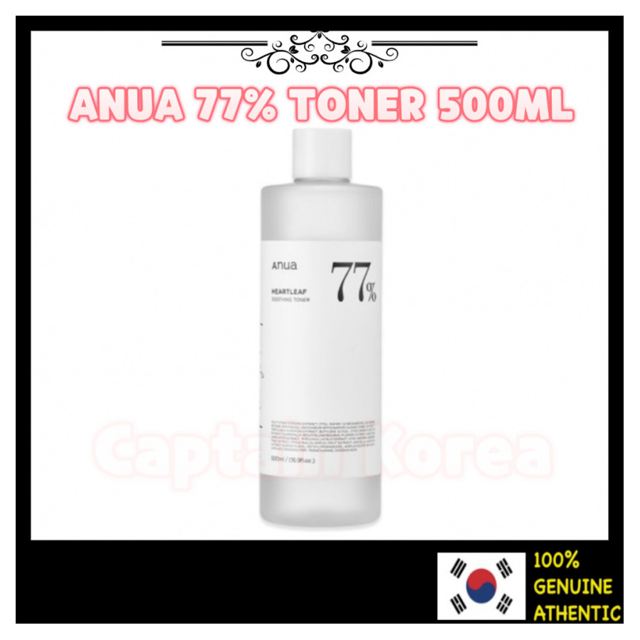 Anua Heartleaf โทนเนอร์ 77% anua 77 500 มล. 500 มล.